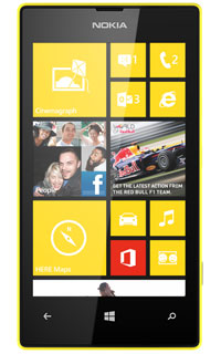 Nokia Lumia 520 Galben Nokia Lumia 520 Galben